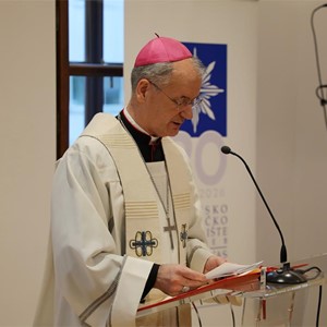 Nagovor nadbiskupa Kutleše prigodom blagoslova sveučilišnog kampusa HKS-a